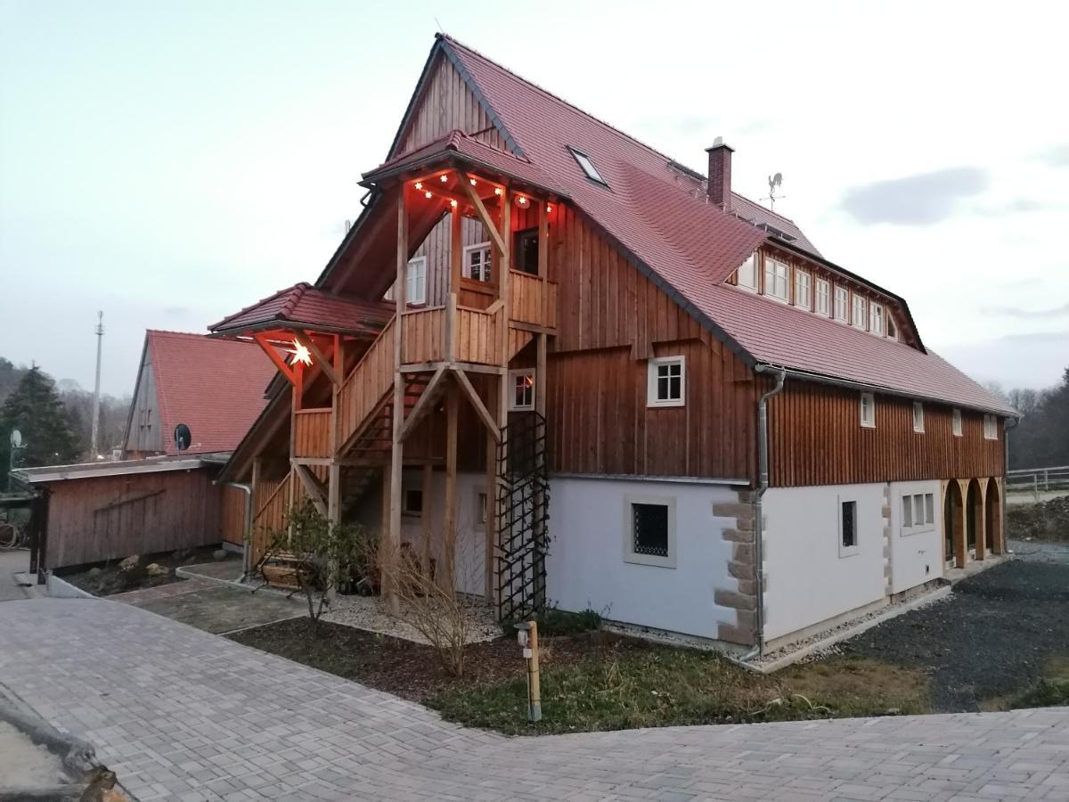 Pferdehof Am Burgsberg, Ferienzimmer, Monteurzimmer Seifhennersdorf Exteriér fotografie