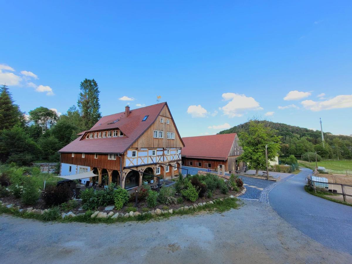 Pferdehof Am Burgsberg, Ferienzimmer, Monteurzimmer Seifhennersdorf Exteriér fotografie